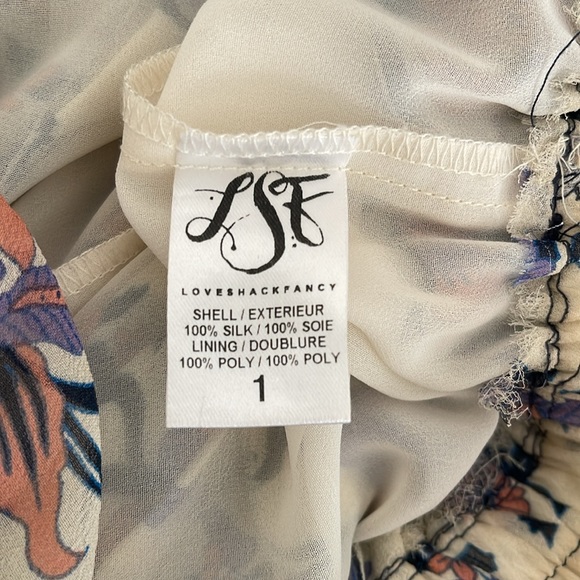 Love Shack Fancy silk dress - Picture 9 of 11